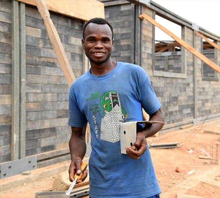 UNICEF Plastic Bricks builder
