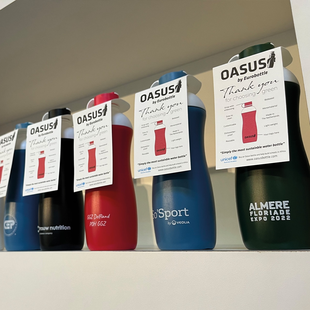 Nachhaltige Trinkflasche von Eurobottle