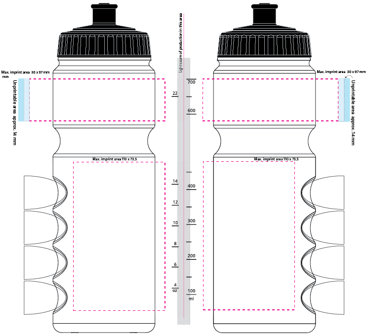 Bottle 750 ML Gripper