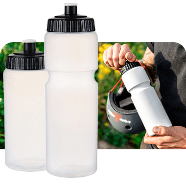 Team bidon voor het sporten